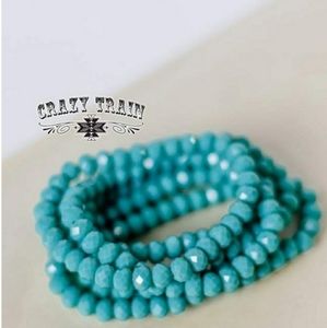 Turquoise colored bracelet 1 only
